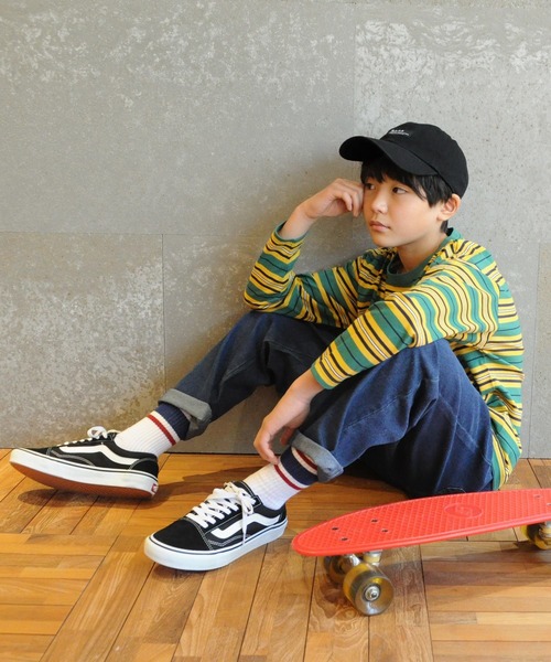 GLAZOS(グラソス)の「ネーム付きツイルキャップ(キャップ・キッズ・ホワイト/ベージュ/ブルー/ブラック・フリー)」の13枚目の写真