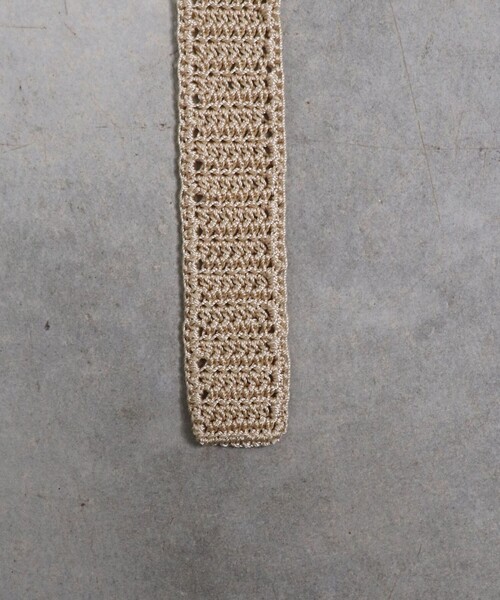 DEICY（デイシー）の「パッチワーククロシェショッパー（ハンドバッグ・レディース・ベージュ・FREE）」の3枚目の写真