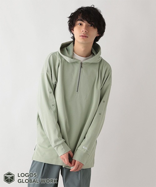 深緑色のパーカー (GLOBAL WORK) GLOBAL WORK（グローバルワーク）｜パーカー（グリーン系）一覧 - WEAR