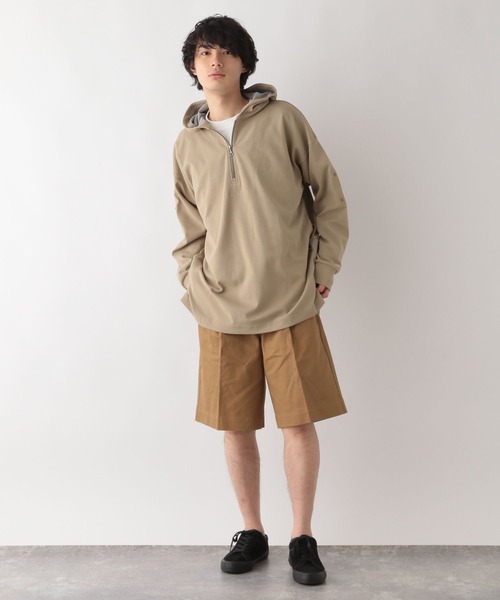 GLOBAL WORK(グローバルワーク)の「LOGOS*GWメキシパーカー/265250(パーカー・メンズ・ベージュ/グリーン・SMALL/MEDIUM/LARGE/X-LARGE)」の3枚目の写真