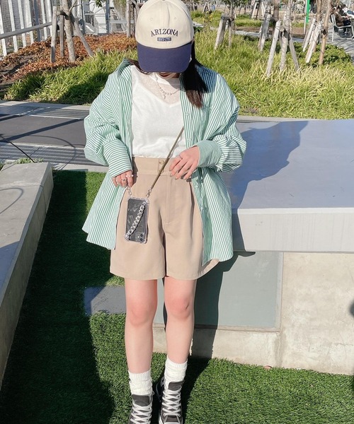 Me%（ミィパーセント）の「2トーンキャップ（キャップ・レディース・ネイビー/ベージュ・FREE）」の19枚目の写真