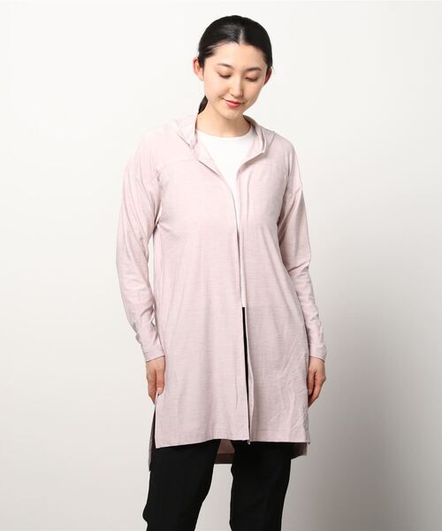 NERGY（ナージー）の「ナージージャパン NERGY SMU羽織（カーディガン/ボレロ・レディース・グレー/ホワイト/ピンク・FREE）」の3枚目の写真