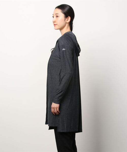 NERGY（ナージー）の「ナージージャパン NERGY SMU羽織（カーディガン/ボレロ・レディース・グレー/ホワイト/ピンク・FREE）」の4枚目の写真