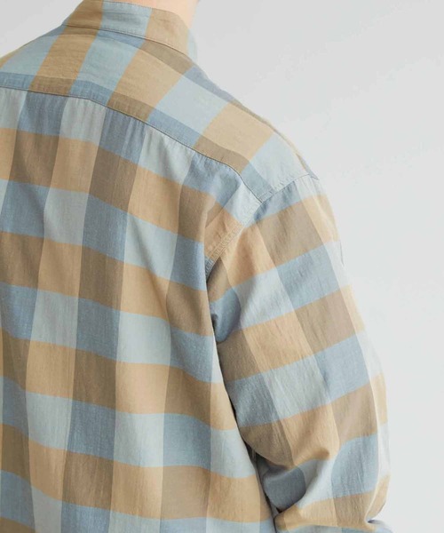 ADAM ET ROPE'（アダムエロペ）の「スリットネックバンドカラーシャツ（シャツ/ブラウス・メンズ・ベージュ系その他/ブラウン系その他2・M/L）」の17枚目の写真