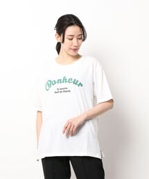 ロゴプリントTシャツ[C6053]