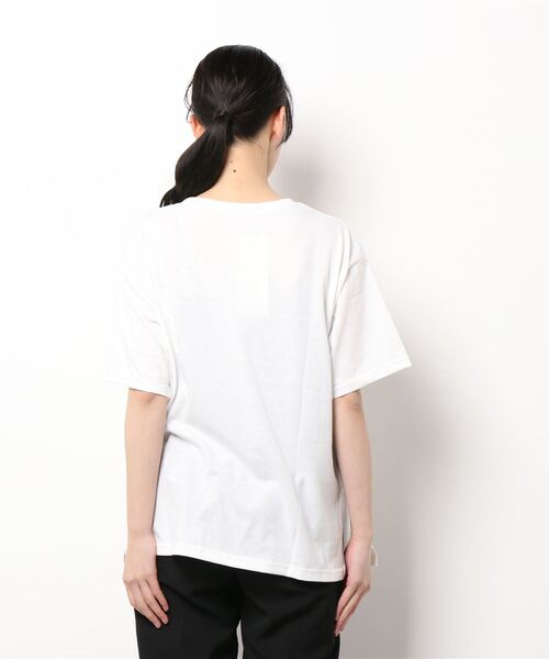 KOBE LETTUCE（コウベレタス）の「ロゴプリントTシャツ[C6053]（Tシャツ/カットソー・レディース・ブラック/グレイッシュベージュ/オフホワイト・FREE）」の5枚目の写真