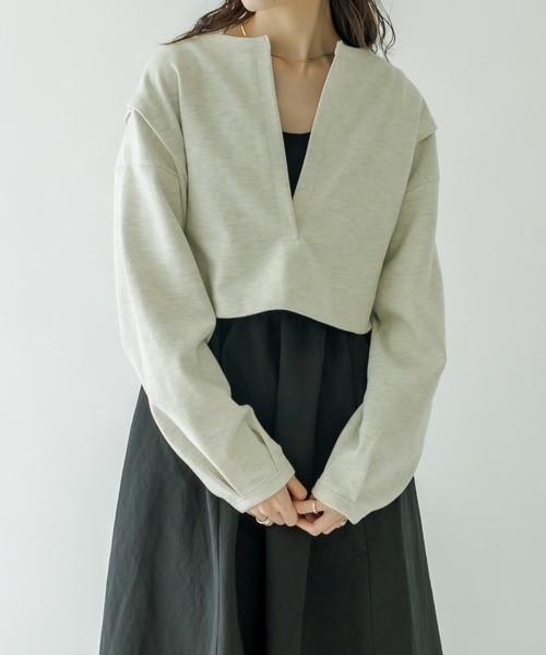 mystic（ミスティック）の「フレアタンクワンピースSET（ワンピース・レディース・ブラック/オフホワイト・1/2）」の17枚目の写真