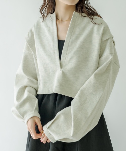 mystic（ミスティック）の「フレアタンクワンピースSET（ワンピース・レディース・ブラック/オフホワイト・1/2）」の12枚目の写真