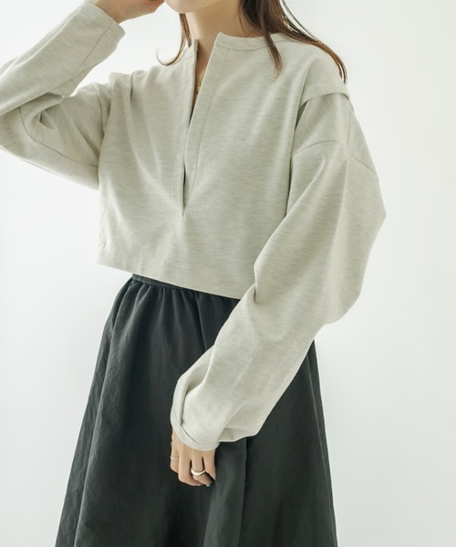 mystic（ミスティック）の「フレアタンクワンピースSET（ワンピース・レディース・ブラック/オフホワイト・1/2）」の3枚目の写真