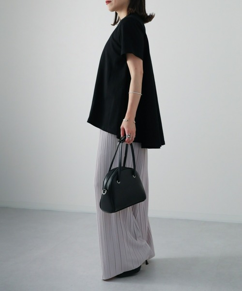 sakishimatokyo（サキシマトーキョー）の「プリーツワイドロングパンツ（その他パンツ・レディース・アイボリー/ブルー/ブラック/ベージュ/チャコールグレー・FREE）」の20枚目の写真