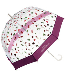Wpc.（ダブリュピーシー）の「Wpc./ダブリューピーシー 雨傘 ビニール傘 [plantica×Wpc.]フラワーアンブレラ プラスティック PLV-025（長傘）」