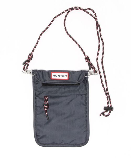 ショルダーバッグ・ポシェット HUNTER [UNISEX] Original Packable Phone Pouch Black UBP7012K ハンター バッグ UBP7012KBM NSP HUNTER オリジナル パッカブル
