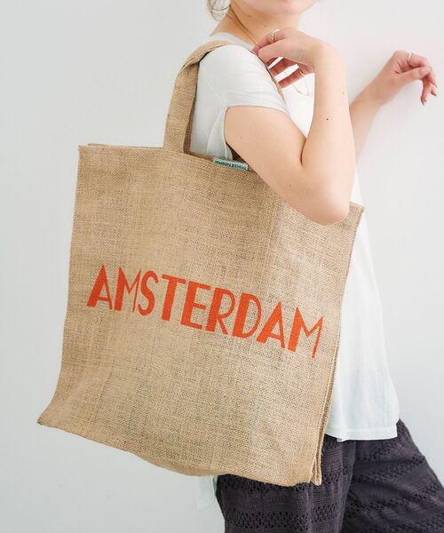 le.coeur blanc（ルクールブラン）の「Maison Bengal ジュートバッグ（トートバッグ・レディース・オレンジ/グリーン/ブラック系その他・FREE）」の17枚目の写真