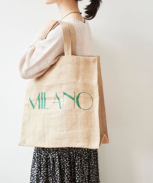 le.coeur blanc（ルクールブラン）の「Maison Bengal ジュートバッグ（トートバッグ・レディース・オレンジ/グリーン/ブラック系その他・FREE）」の15枚目の写真