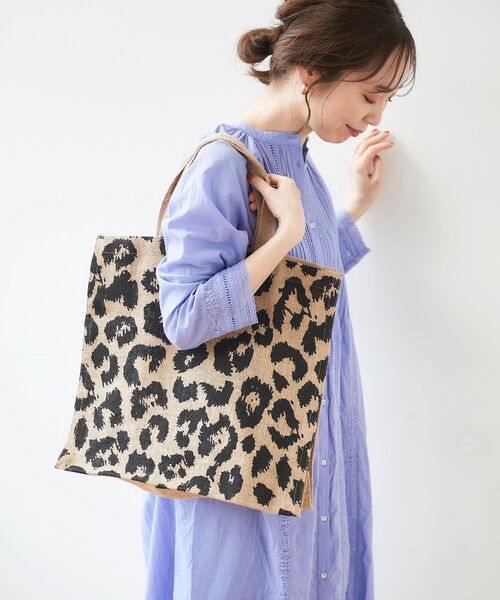 le.coeur blanc（ルクールブラン）の「Maison Bengal ジュートバッグ（トートバッグ・レディース・オレンジ/グリーン/ブラック系その他・FREE）」の18枚目の写真