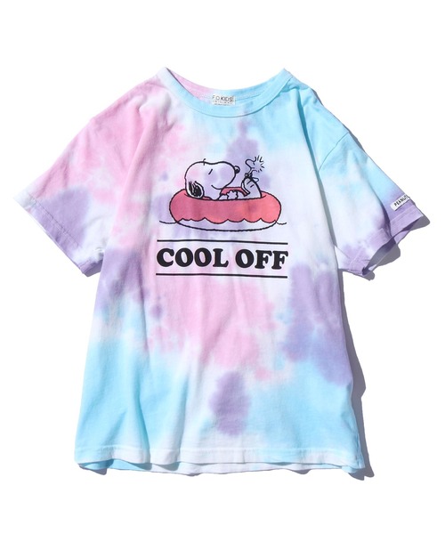 セール F O Kids エフオーキッズ Peanuts タイダイtシャツ Tシャツ カットソー F O Kids エフオーキッズ のファッション通販 Zozotown