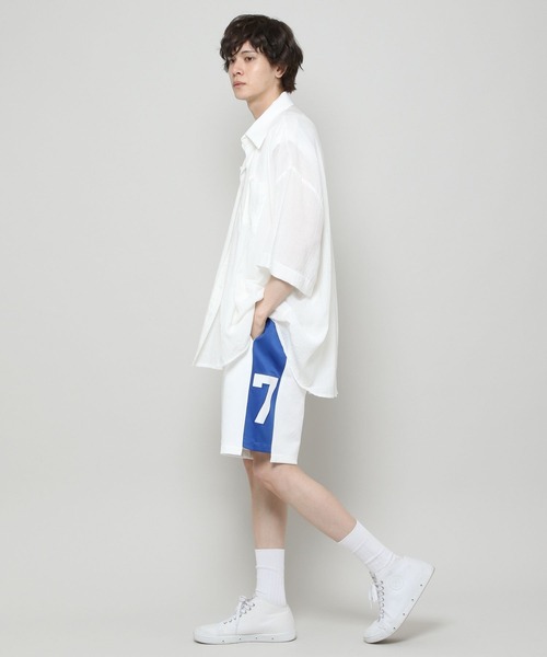 INFLATION(インフレーション)の「INFLATION/HipHop Twill ショートパンツ 2298993(その他パンツ・メンズ・ブラック/グリーン/ホワイト・MEDIUM/LARGE/SMALL/X-LARGE)」の4枚目の写真