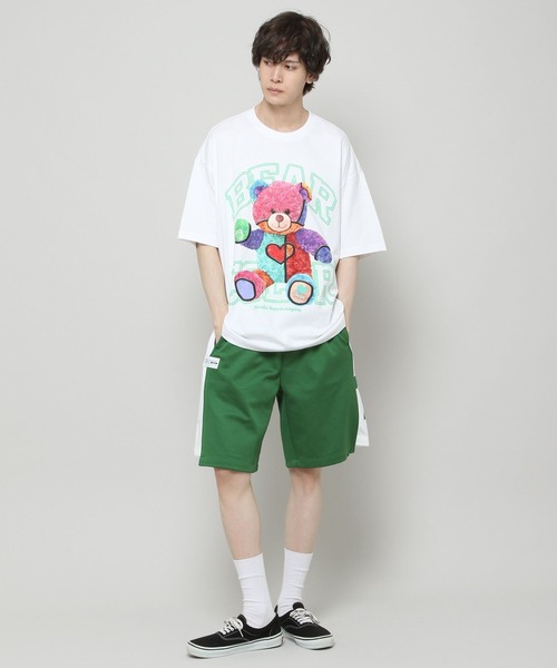 INFLATION(インフレーション)の「INFLATION/HipHop Twill ショートパンツ 2298993(その他パンツ・メンズ・ブラック/グリーン/ホワイト・MEDIUM/LARGE/SMALL/X-LARGE)」の15枚目の写真