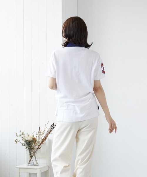 U.S. POLO ASSN.（ユーエスポロアッスン）の「【U.S.POLO ASSN./ユーエスポロアッスン】ワンポイント刺繍ポロシャツ(BEY)（ポロシャツ・メンズ・ホワイト/ブラック/ブルー系その他/ブルー系その他2・MEDIUM/X-LARGE/LARGE/SMALL）」の15枚目の写真