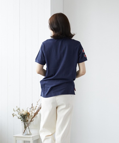 U.S. POLO ASSN.（ユーエスポロアッスン）の「【U.S.POLO ASSN./ユーエスポロアッスン】ワンポイント刺繍ポロシャツ(BEY)（ポロシャツ・メンズ・ホワイト/ブラック/ブルー系その他/ブルー系その他2・MEDIUM/X-LARGE/LARGE/SMALL）」の19枚目の写真