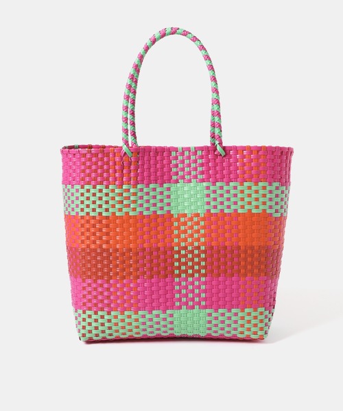 RODE SKO（ロデスコ）の「マルシェバッグ（トートバッグ・レディース・ピンク/イエロー/ブルー・ONE）」の17枚目の写真