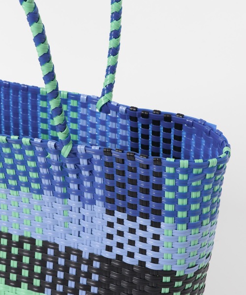 RODE SKO（ロデスコ）の「マルシェバッグ（トートバッグ・レディース・ピンク/イエロー/ブルー・ONE）」の22枚目の写真