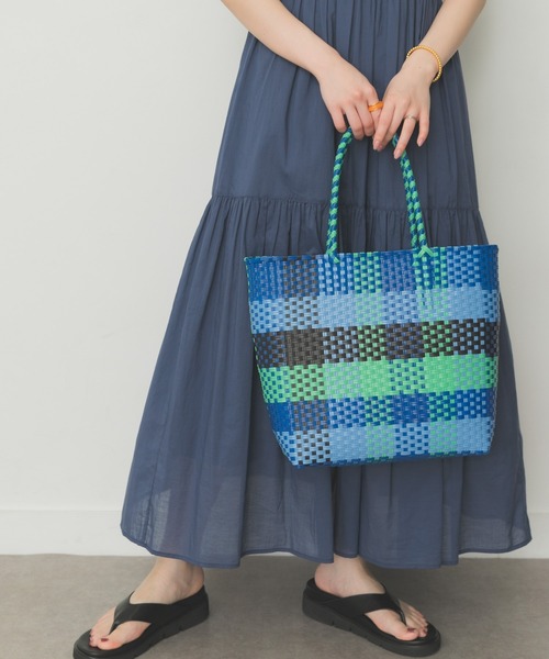 RODE SKO（ロデスコ）の「マルシェバッグ（トートバッグ・レディース・ピンク/イエロー/ブルー・ONE）」の15枚目の写真