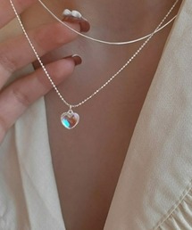 SONA | SONYUNARA オーロラハートネックレス(ネックレス)