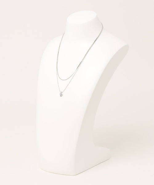 SONA（ソナ）の「SONYUNARA  オーロラハートネックレス（ネックレス・レディース・シルバー・ONE SIZE）」の12枚目の写真