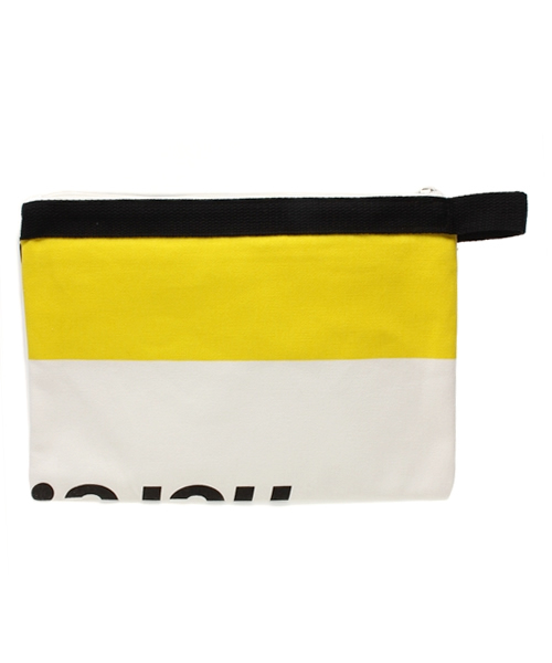 MYSELF ABAHOUSE（マイセルフアバハウス）の「STAFF　BAG　（クラッチバッグ・レディース・イエロー/その他2/ホワイト/レモンイエロー/ブラック/その他・FREE）」の14枚目の写真