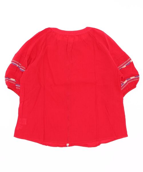 Sawa a la mode(サワアラモード)の「鮮やかビタミンカラーのエスニックブラウス(シャツ/ブラウス・レディース・イエロー/レッド・FREE)」の22枚目の写真