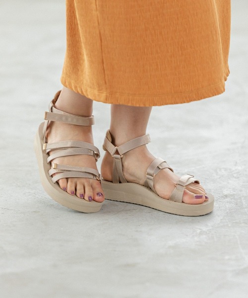 LEPSIM(レプシィム)の「ライトスポーティナローサンダル 265148(サンダル・レディース・ブラック/ベージュ・SMALL/MEDIUM/LARGE)」の6枚目の写真