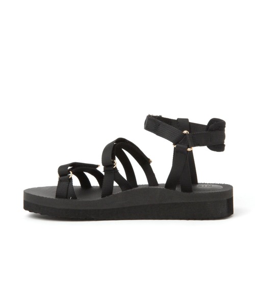 LEPSIM(レプシィム)の「ライトスポーティナローサンダル 265148(サンダル・レディース・ブラック/ベージュ・SMALL/MEDIUM/LARGE)」の11枚目の写真