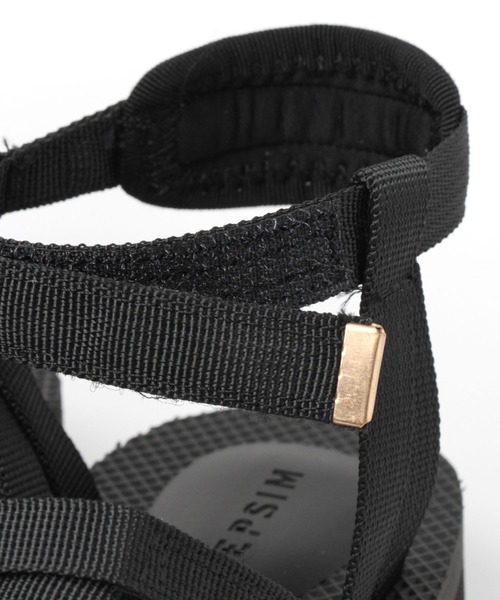 LEPSIM(レプシィム)の「ライトスポーティナローサンダル 265148(サンダル・レディース・ブラック/ベージュ・SMALL/MEDIUM/LARGE)」の18枚目の写真