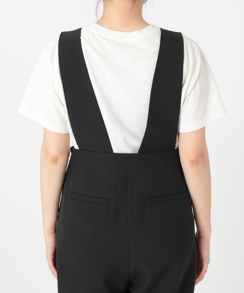 セール】TRストレッチダブルボタンサロペット（サロペット