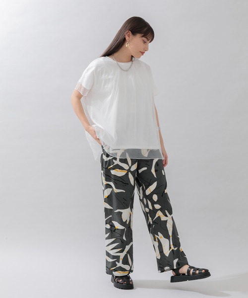 Paradise Picnic（パラダイスピクニック）の「綿柄パンツ（その他パンツ・レディース・ブラック/ブルー・FREE）」の18枚目の写真