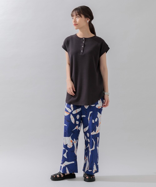 Paradise Picnic（パラダイスピクニック）の「綿柄パンツ（その他パンツ・レディース・ブラック/ブルー・FREE）」の15枚目の写真