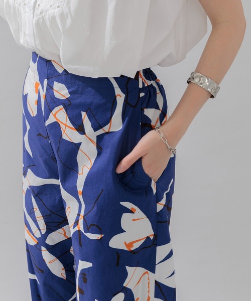 Paradise Picnic（パラダイスピクニック）の「綿柄パンツ（その他パンツ・レディース・ブラック/ブルー・FREE）」の17枚目の写真