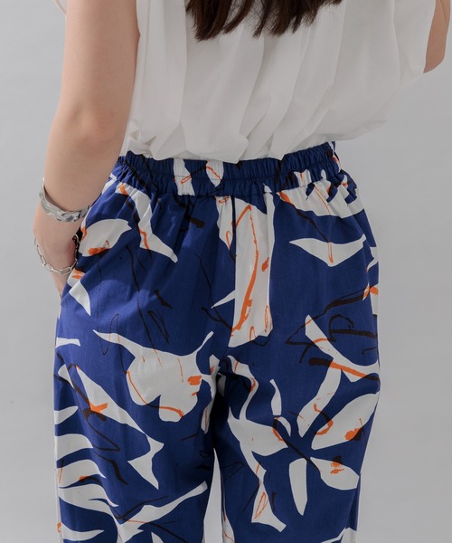 Paradise Picnic（パラダイスピクニック）の「綿柄パンツ（その他パンツ・レディース・ブラック/ブルー・FREE）」の7枚目の写真