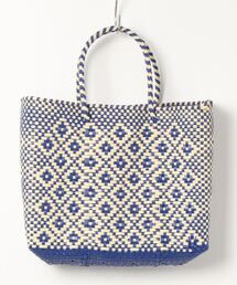 Letra | メルカドバッグ　ロンボ　ネイビー/クリーム　XS　エクストラスモール(かごバッグ)