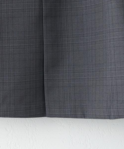 CIAOPANIC TYPY（チャオパニックティピー）の「【セットアップ対応】グレンチェックダブルシャツジャケット（テーラードジャケット・メンズ・ブラウン/グレー・M/L）」の21枚目の写真