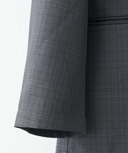 CIAOPANIC TYPY（チャオパニックティピー）の「【セットアップ対応】グレンチェックダブルシャツジャケット（テーラードジャケット・メンズ・ブラウン/グレー・M/L）」の22枚目の写真