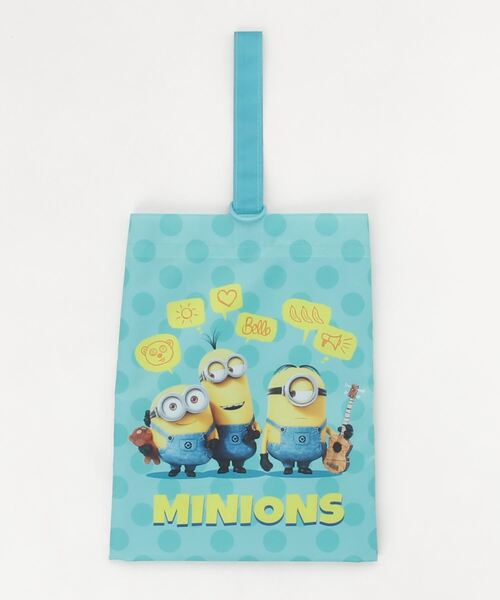 MINIONS(ミニオンズ)の「MINION ミニオン ポップドットミニオンズ シューズバッグ MARU(エコバッグ/サブバッグ・レディース・マルチ・FREE)」の1枚目の写真