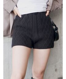 MURUA | ケーブルニットキュロット(スウェットパンツ)