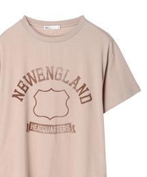 綿レーヨン天竺ベーシックプリントTEE　＊