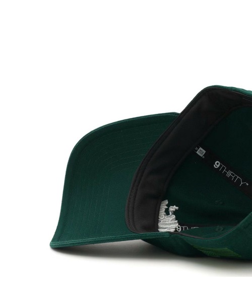 NEW ERA（ニューエラ）の「NEW ERA x MFC STORE 9THIRTY LETTERING LOGO CAP（キャップ・メンズ・ブラック/ダークグリーン/カーキ・FREE）」の5枚目の写真