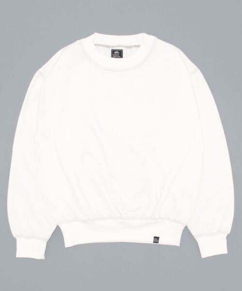 KRIFF MAYER Lady's Collection（クリフメイヤーレディースコレクション）の「速乾裏起毛ボートネック（スウェット・レディース・ベージュ/ネイビー/グリーン/オフホワイト/オリーブ・LARGE/MEDIUM）」の2枚目の写真