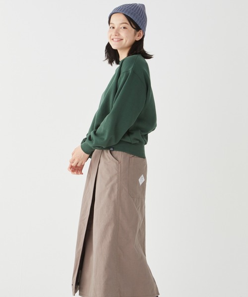 KRIFF MAYER Lady's Collection（クリフメイヤーレディースコレクション）の「速乾裏起毛ボートネック（スウェット・レディース・ベージュ/ネイビー/グリーン/オフホワイト/オリーブ・LARGE/MEDIUM）」の19枚目の写真