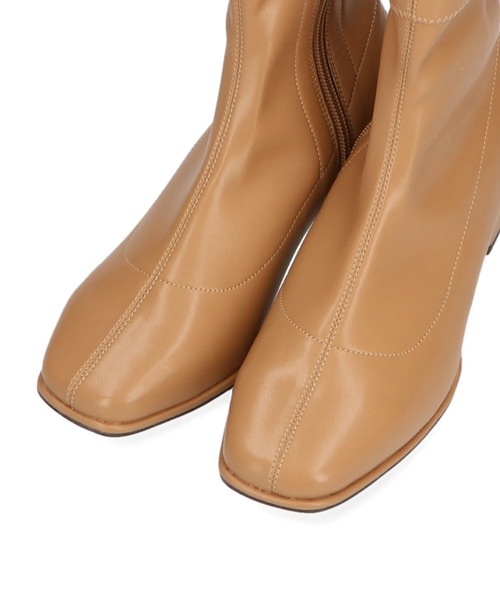 ORiental TRaffic（オリエンタルトラフィック）の「オーバースクエアトゥストレッチブーツ 21416（ブーツ・レディース・ホワイト/ブラック/ブルー/キャメル・LL/S/M/L/3L/SS）」の17枚目の写真