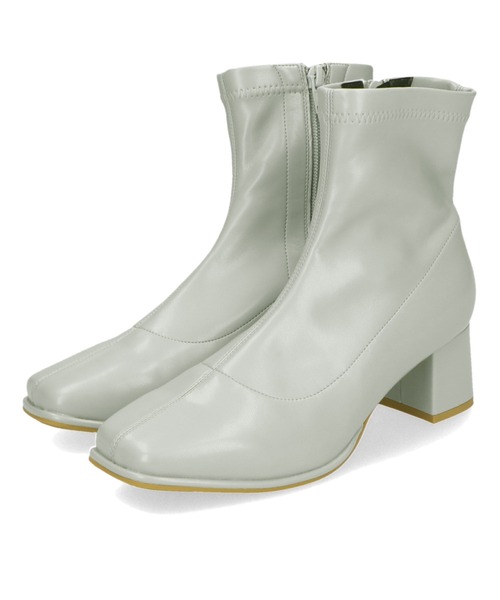 ORiental TRaffic（オリエンタルトラフィック）の「オーバースクエアトゥストレッチブーツ 21416（ブーツ・レディース・ホワイト/ブラック/ブルー/キャメル・LL/S/M/L/3L/SS）」の13枚目の写真